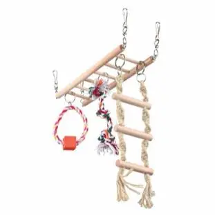 Legestige til hamster 25x9 cm - Gnaverlegetøj